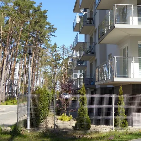 Dziwnowek Lesne Tarasy Blue Apartment Exterior photo